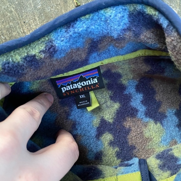 Patagonia Synchilla Track Suit XL Patterned - Picture 12 of 14